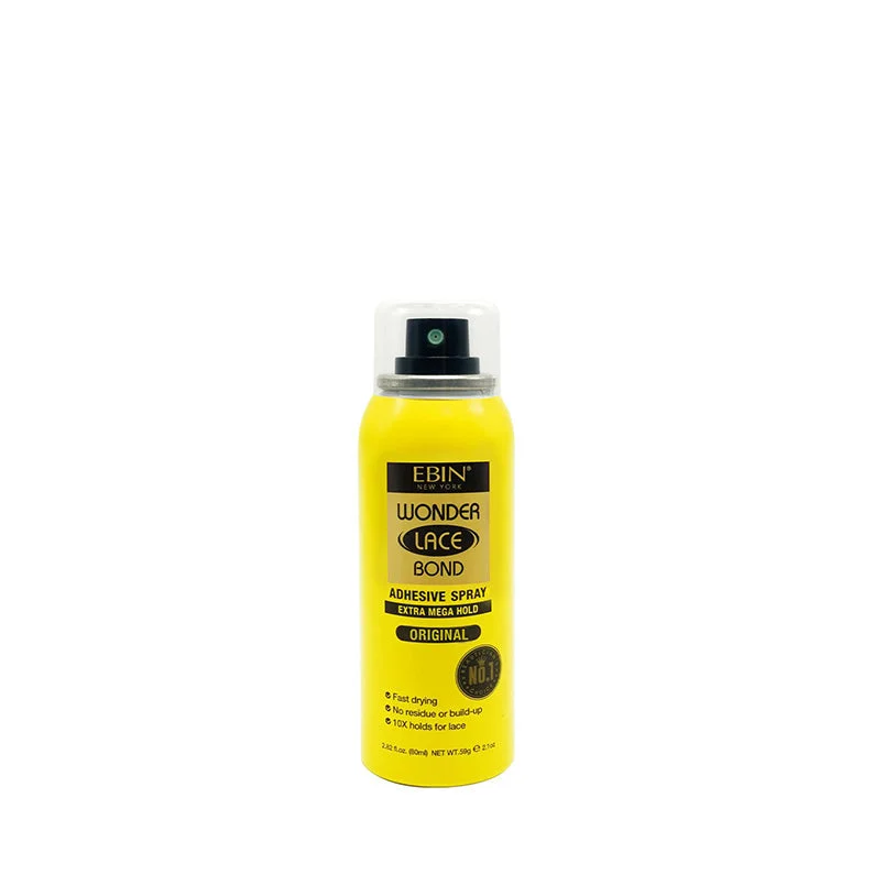 EBIN WONDER LACE BOND WIG ADHESIVE SPRAY - EXTRA MEGA HOLD (2.82OZ/ 80ML)