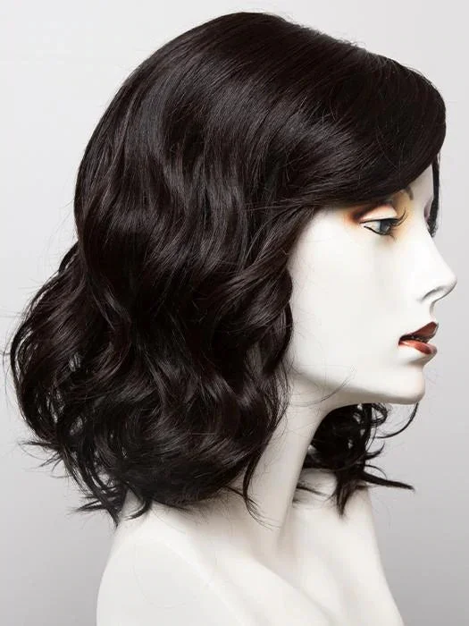 RL2/4 OFF BLACK | Black Evenly Blended with Dark Brown Highlights