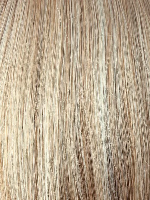 SUGAR-CANE | Platinum Blonde and Strawberry Blonde Evenly Blended Base with Light Auburn Highlights