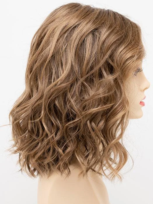 TOASTED SESAME | Medium Brown roots with overall Warm Cinnamon base and Golden Blonde highlights