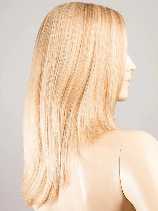 SANDY BLONDE ROOTED | Medium Honey Blonde, Light Ash Blonde, and Lightest Reddish Brown blend with Dark Roots