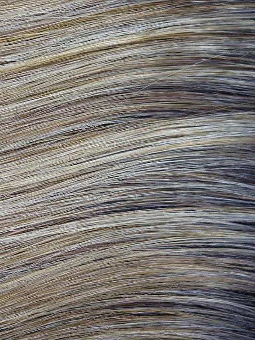 PEANUT-BUTTER-SWIRL | Warm Light Brown with Beige Highlights and Medium Brown Root