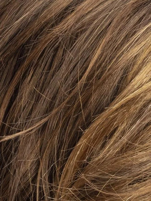 CHOCOLATE LIGHTED 830.27 | Light Reddish Brown highlights blended with med dark brown & med reddish brown