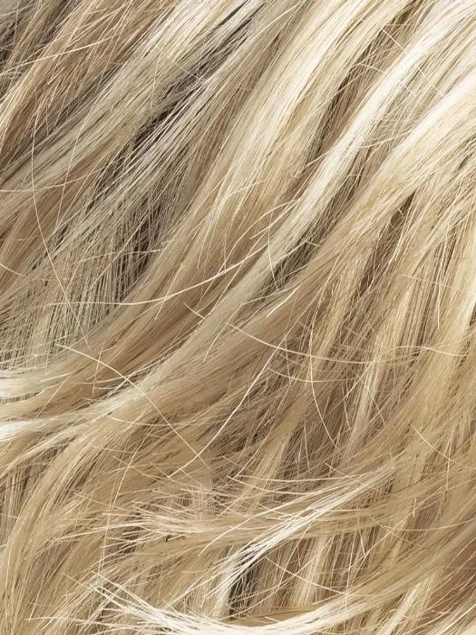 CHAMPAGNE ROOTED 22.25.26 | Light Beige Blonde, Medium Honey Blonde, and Platinum Blonde blend with Dark Roots