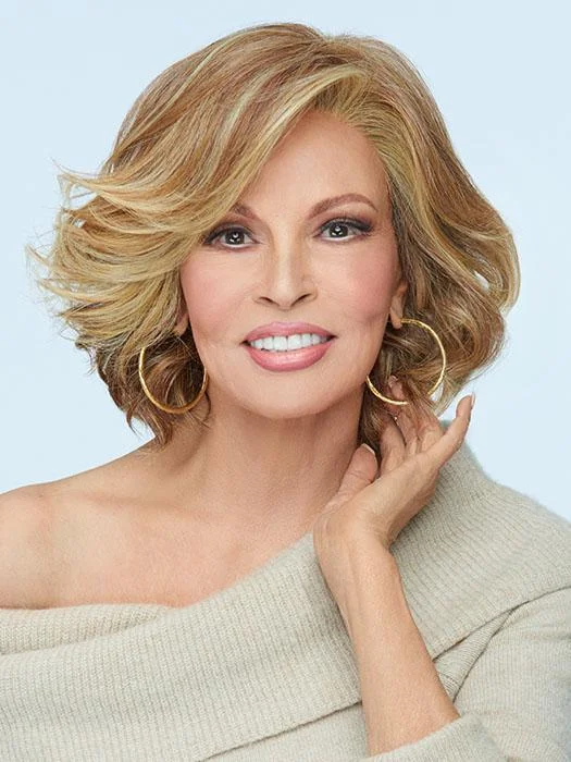 Flirt Alert | Heat Friendly Synthetic Lace Front (Mono Part) Wig by Raquel Welch