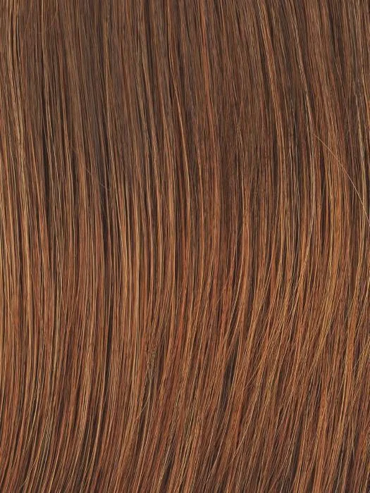 RL32/31 CINNABAR | Medium Dark Auburn Evenly Blended with Medium Light Auburn