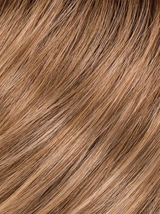 GL15-26SS SS BUTTERED TOAST | Chestnut brown base blends into multi-dimensional tones of medium brown and golden blonde