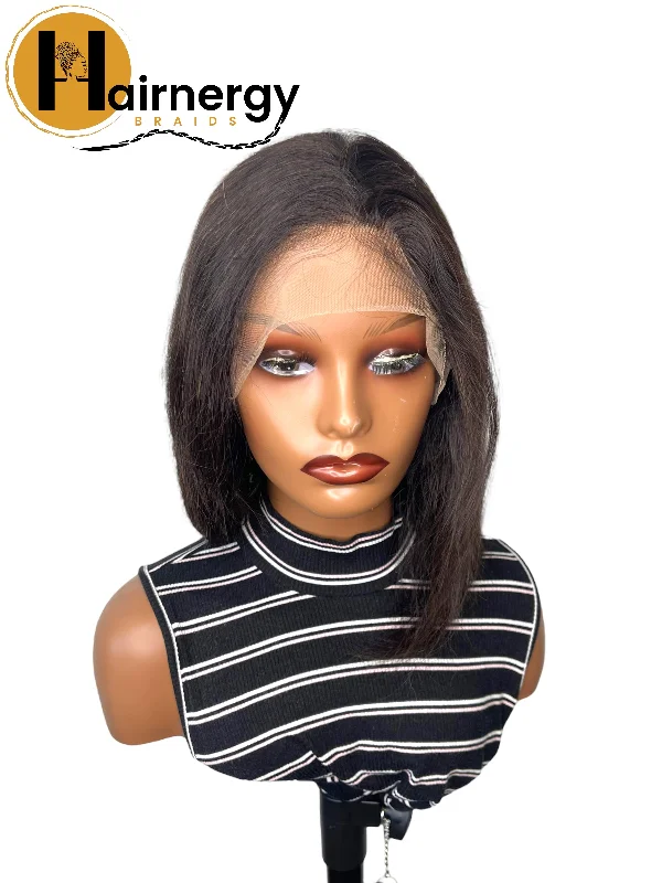 FULL Lace 100% Human Hair Wig 12"" Wig for braids