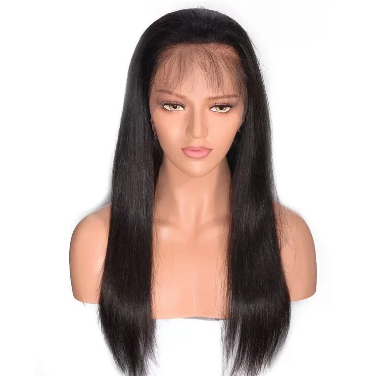 Top Quality Full Lace Wig Human hair Straight with Baby Hair SurpriseHair