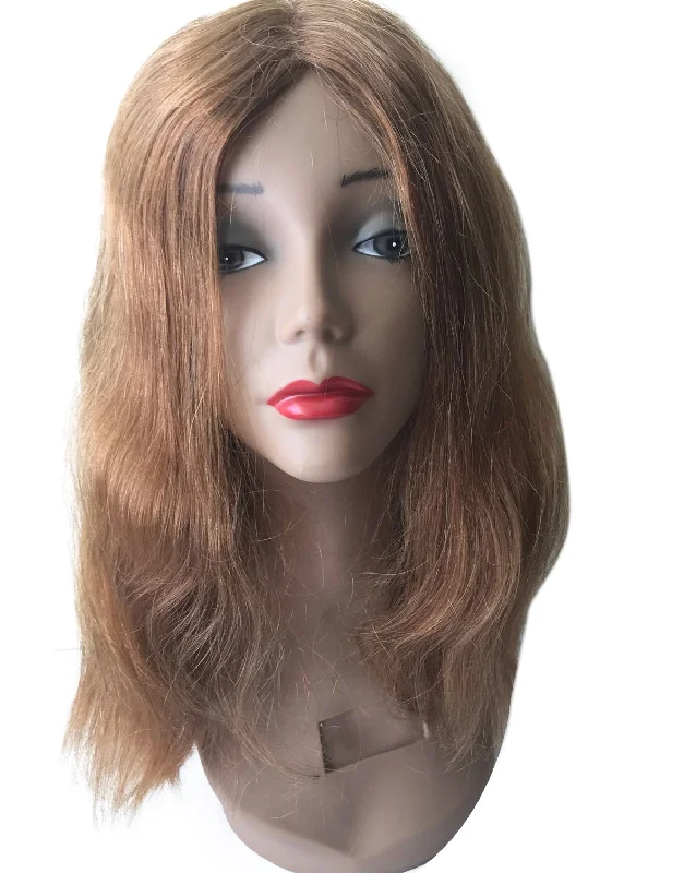 Premium Full Lace Wigs Natural Wave with Mono Top