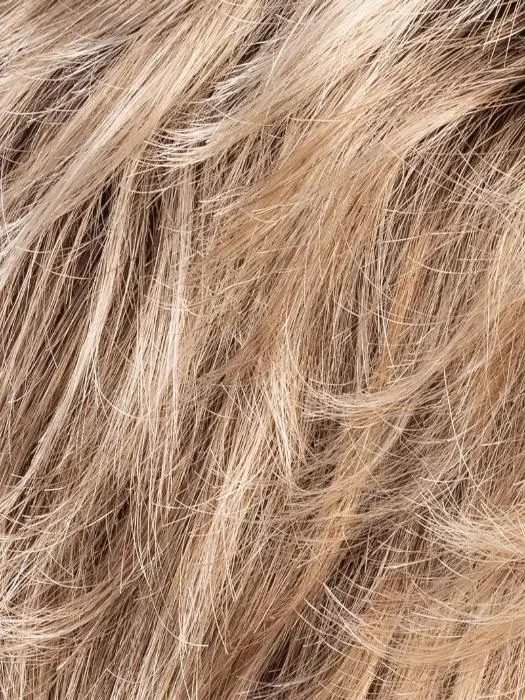 CHAMPAGNE-ROOTED 24.16.23 | Light Beige Blonde, Medium Honey Blonde, and Platinum Blonde blend with Dark Roots