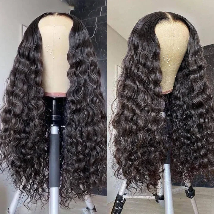 Geetahair Upgrade HD Lace Loose Wave Wig Crystal Clear Lace Human Hair Wigs Match All Skin Color