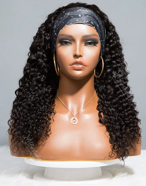 GEMINI - ZODIAC COLLECTION HUMAN HAIR CURLY (2C-3A) WIG - ZC003