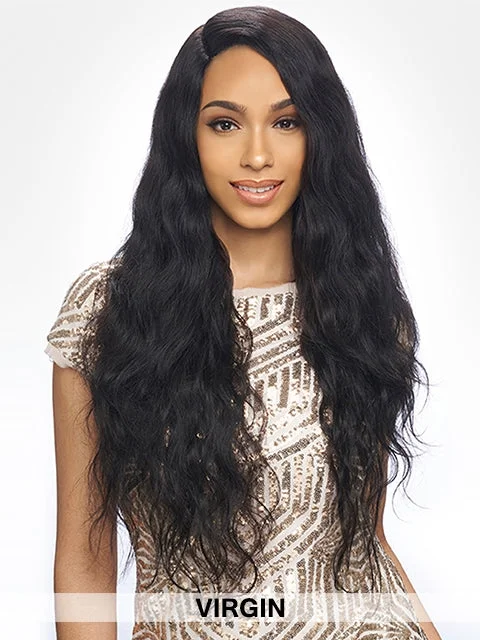 Harlem 125 100% Human Hair Brazilian Natural Lace Front Wig - BL010