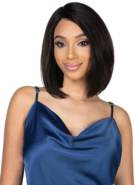 Harlem 125 100% Human Hair Brazilian Natural Ultra HD Lace Front Wig - BL026