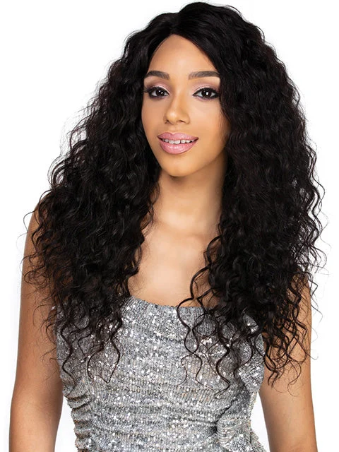 Harlem 125 100% Human Hair Brazilian Natural Ultra HD Lace Front Wig - BL032