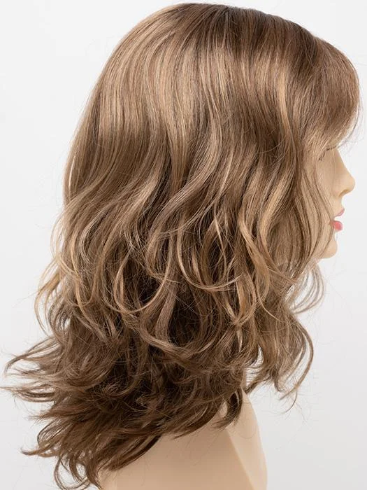 TOASTED SESAME | Medium Brown roots with overall Warm Cinnamon base and Golden Blonde highlights