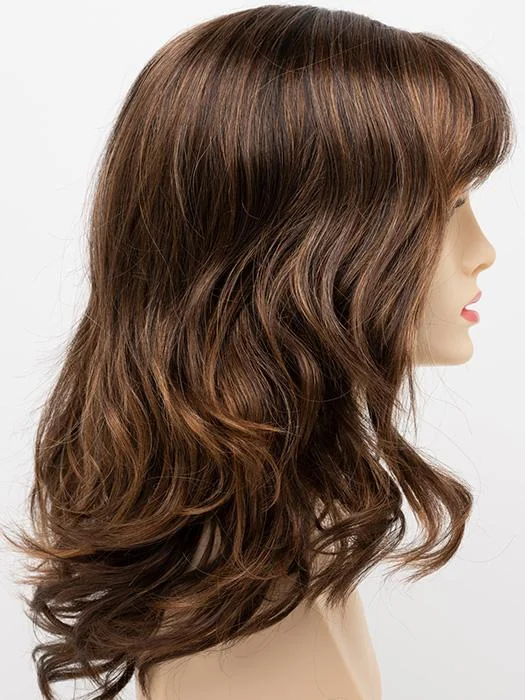 CHOCOLATE CARAMEL | Medium Brown with soft Red and Blonde highlights