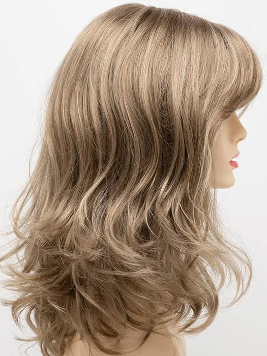 GINGER CREAM | Dark Beige Blonde underneath highlighted on top with Light Beige Blonde