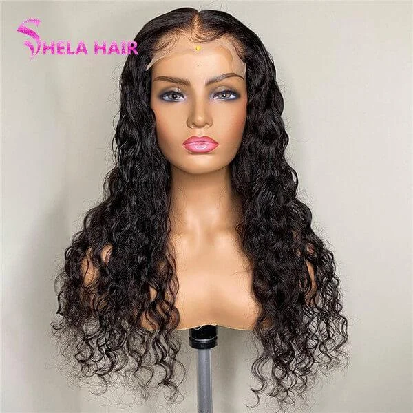 HD Invisible Lace Closure / Frontal Wig Natural Wave