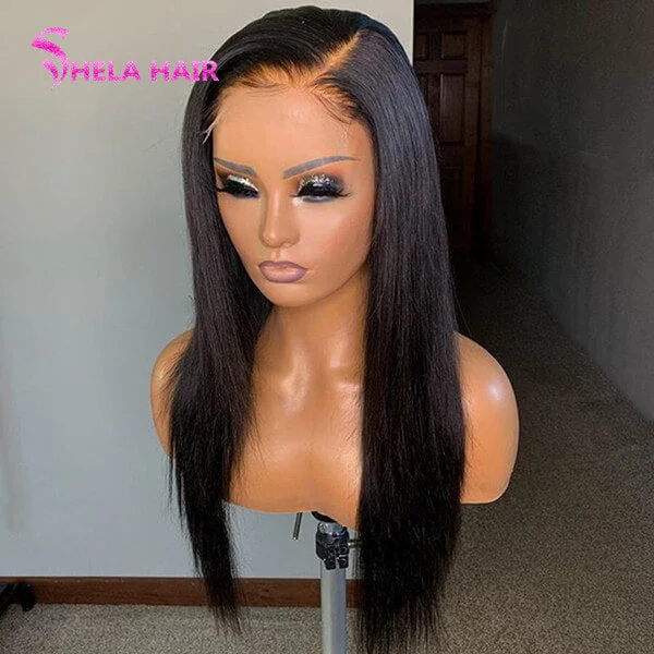 HD Invisible Lace Closure / Frontal Wig Straight Shela Hair