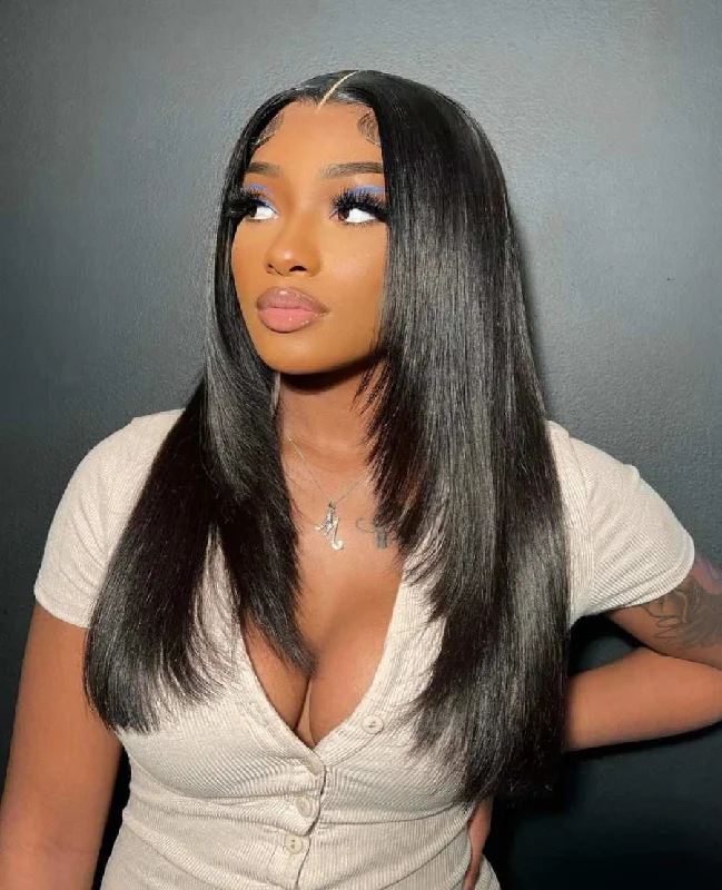 Invisible HD Lace Front Wig-Cambodian Straight