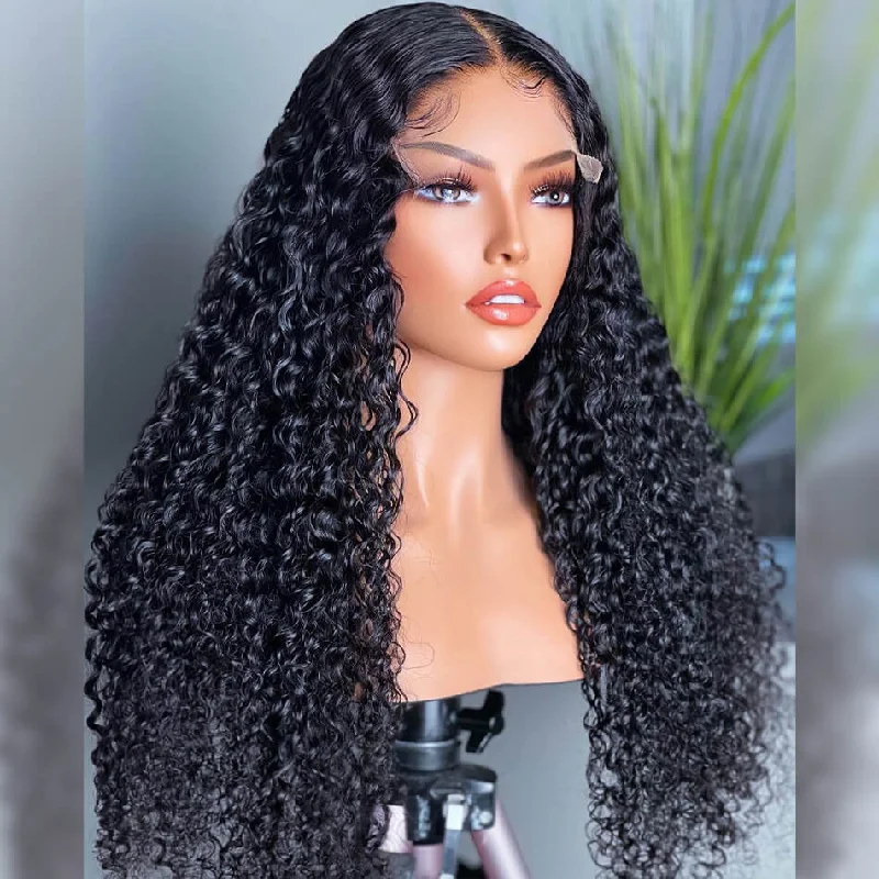 Curly Human Hair 4x4 5x5 HD Lace Closure Wig | Real HD Wig