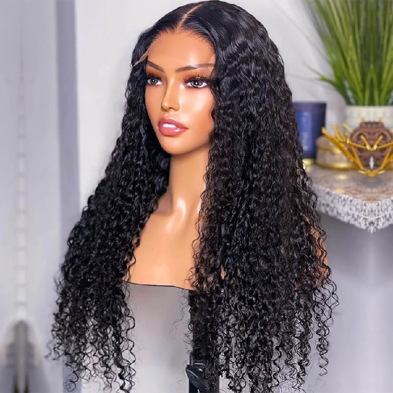 Curly Human Hair 4x4 5x5 HD Lace Closure Wig | Real HD Wig