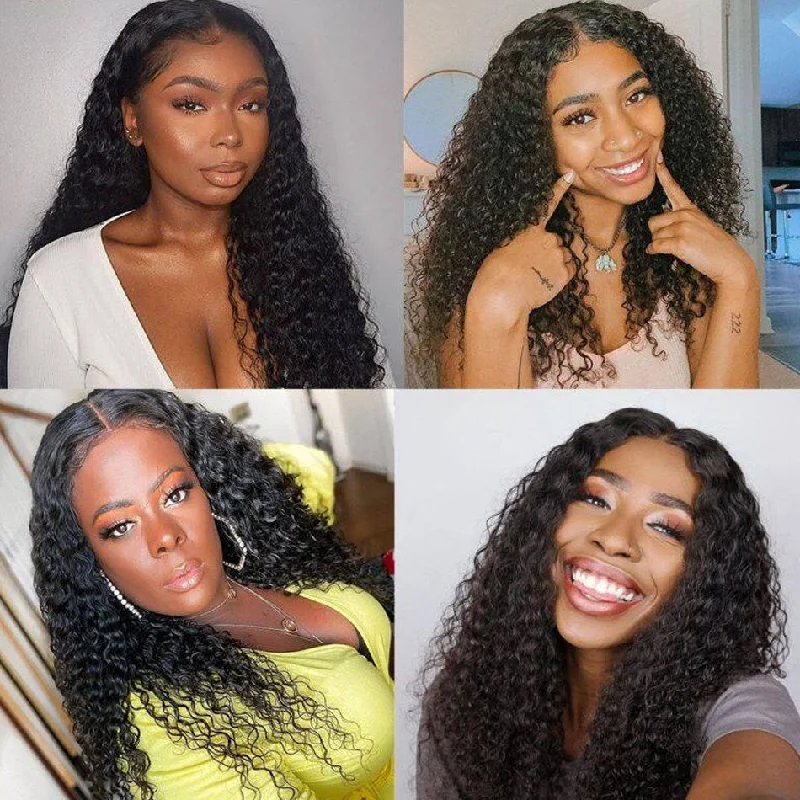 Curly Human Hair 4x4 5x5 HD Lace Closure Wig | Real HD Wig