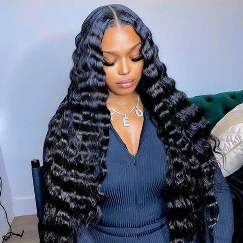 Human Hair HD Lace Front Wig Loose Wave 13x6 *NEW* CLEAR LACE & CLEAN HAIRLINE