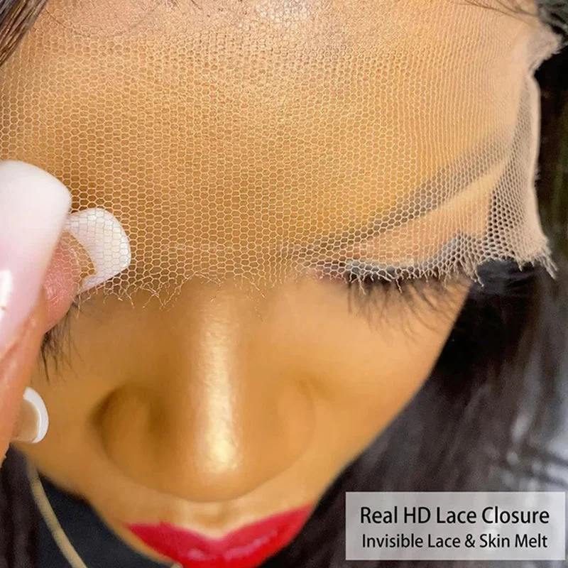 Human Hair HD Lace Front Wig Loose Wave 13x6 *NEW* CLEAR LACE & CLEAN HAIRLINE