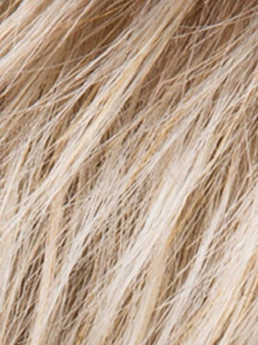 SANDY-BLONDE-ROOTED | Medium Honey Blonde, Light Ash Blonde, and Lightest Reddish Brown blend with Dark Roots