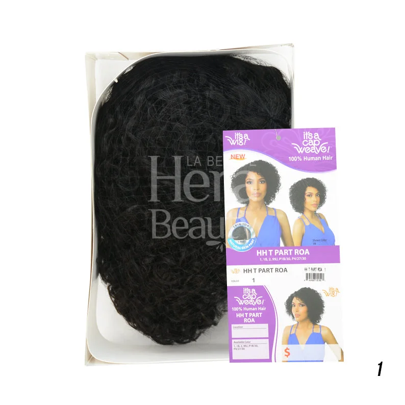 IT'S A WIG 100% Human Hair Skin Top T-PART Wig - ROA