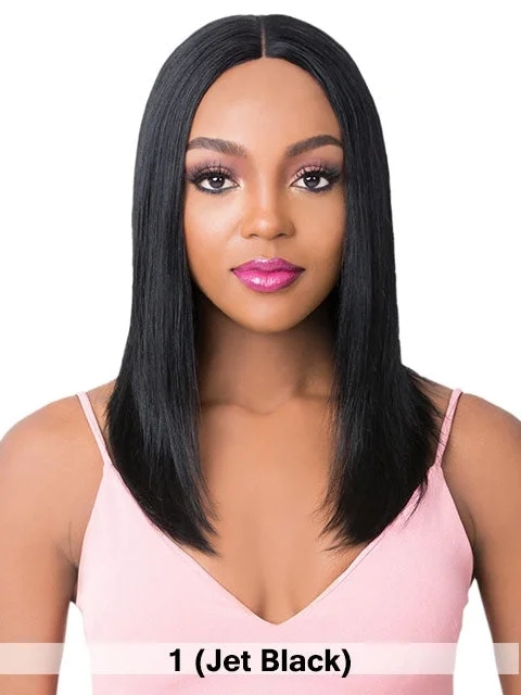 Its A Wig 100% Human Hair Swiss Lace Front Wig - ALESSIA