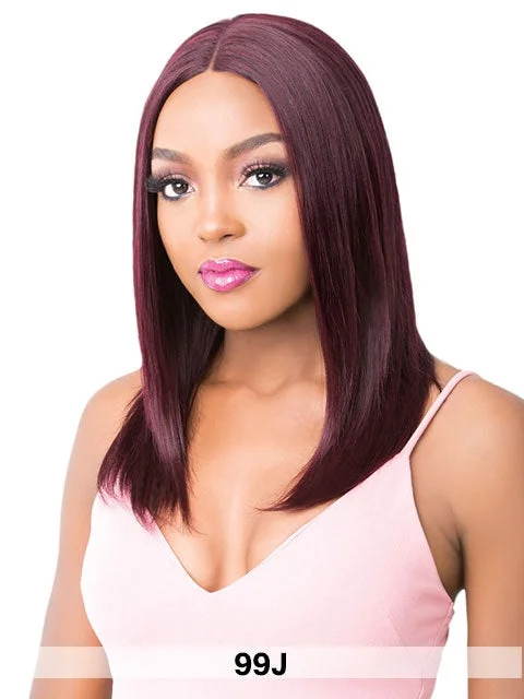 Its A Wig 100% Human Hair Swiss Lace Front Wig - ALESSIA