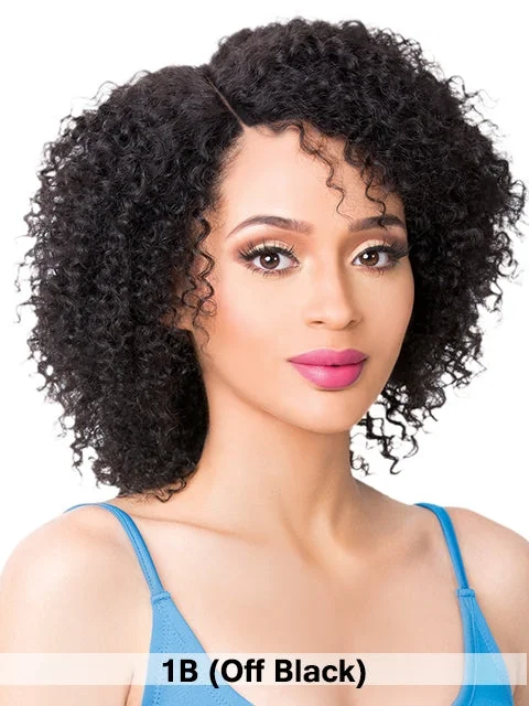 Its A Wig Human Hair Wet N Wavy Lace Front Wig - STORY