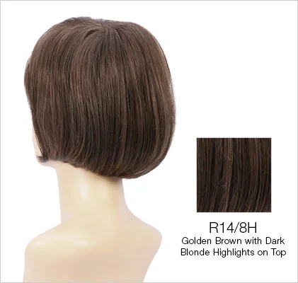 R14/8H | Golden Brown w/ Dark Blonde Highlights on Top