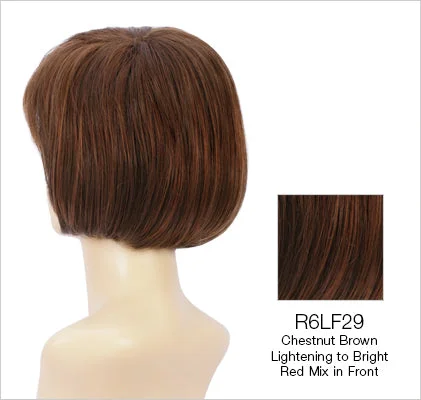 R6LF29 | Chestnut Brown Lightening to Bright Red Mix in Front