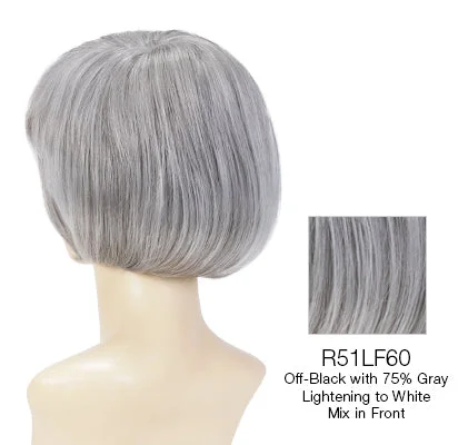 R51LF60 | Off-Black w/ 75% Gray Lightening to White Mix in Front