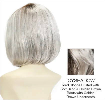 ICY SHADOW | Iced Blonde dusted with Soft Sand & Golden Brown Underneath