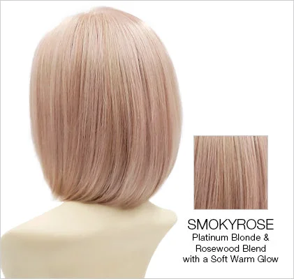 SMOKY ROSE | Delicate Blend of Light Platinum Blond, Soft Pink & Smoky Tones