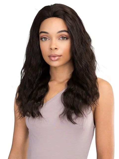 Janet Collection Natural Virgin Remy Human Hair 360 Lace Wig - FRENCH WAVE 22"" *SALE