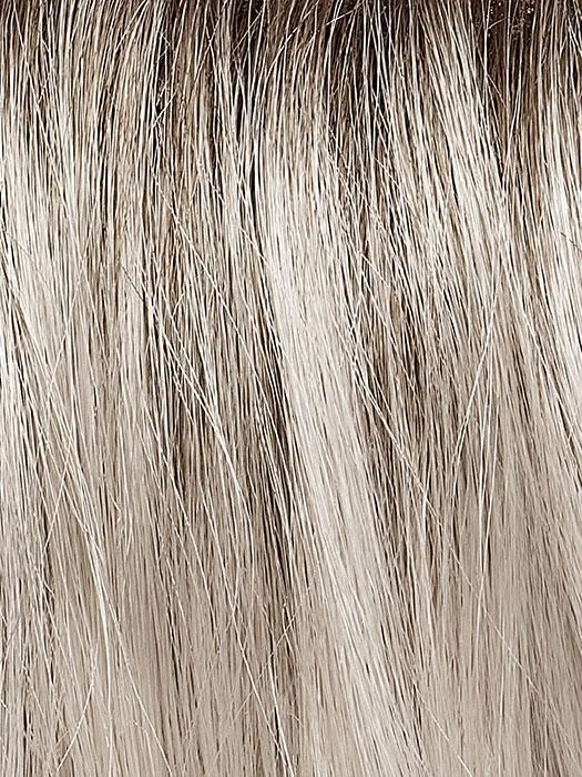 60S18 SLEET | Pure White shaded with Dark Natural Ash Blonde