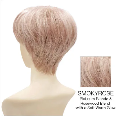 SMOKY ROSE | Platinum Blonde & Rosewood Blend 2/ a Soft Warm Glow