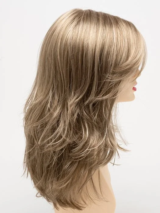 GINGER CREAM | Dark Beige Blonde underneath highlighted on top with Light Beige Blonde