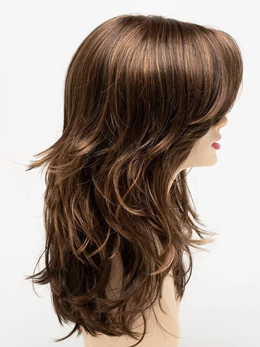 CHOCOLATE CARAMEL | Medium Brown with soft Red and Blonde highlights