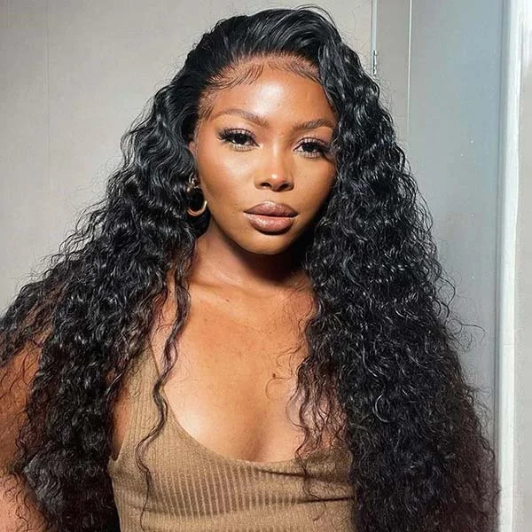 Junoda 13x6 Deep Wave Undetectable HD Lace Wig Buy Now Pay Later cs1