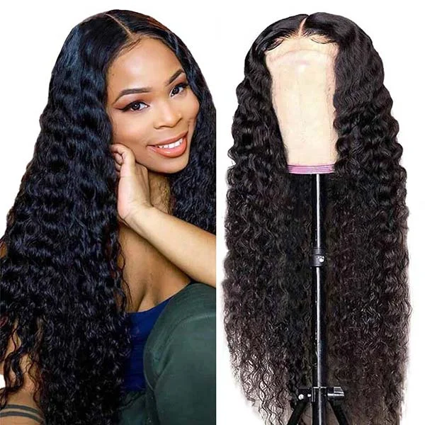 Junoda 5x5 13x4 13x6 Deep Wave Undetectable HD Lace Wig Buy Now Pay Later