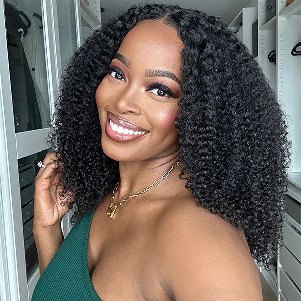 Msnaturally Mary Alwaysameera Recommend Junoda Air Wig Pre-Cut Lace Curly Human Hair Wigs Glueless Wear & Go Quick Hairstyle