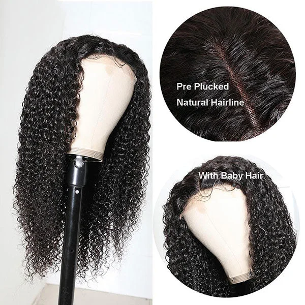 Junoda 5X5 HD Kinky Curly Hair Lace Closure Wig Brazilian Remy Wigs Jayda Jonét AlwaysAmeera Recommend